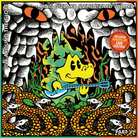 King Gizzard & The Lizard Wizard - Live Around The Globe Part Vi: The Acoustic [Clear Vinyl]