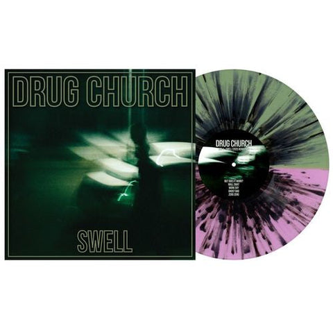 Drug Church - Swell [Indie Exclusive Olive/Violet with Black Splatter]