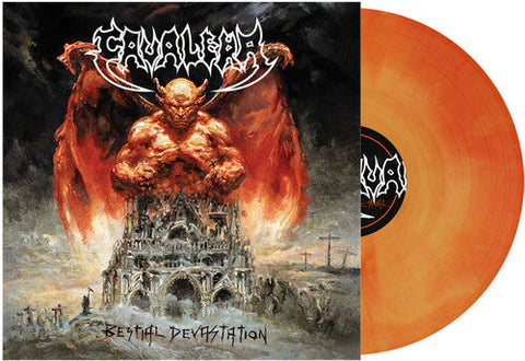 Cavalera - Bestial Devastation - Orange Swirl (Vinyl LP)