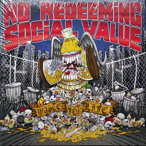 No Redeeming Social Value - Wasted For Life (Pict) [LP]