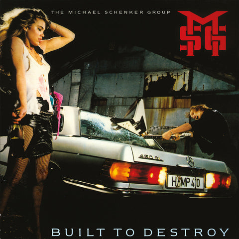 Michael Schenker Group - Built To Destroy - 2023 Remaster (Blue) [Colored Vinyl]
