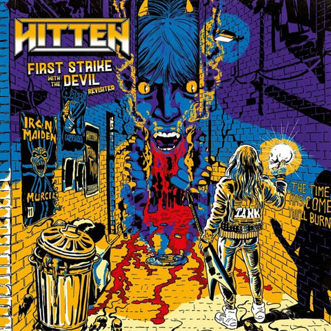 Hitten - First Strike With The Devil - Revisited - Mustard [LP]