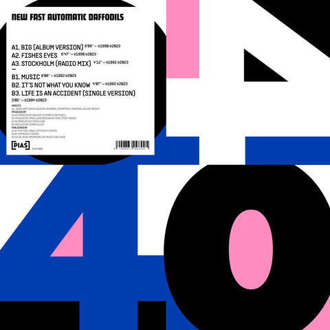 New Fast Automatic Daffodils - - Pias 40 [12" Vinyl]