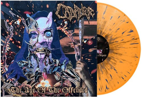 Cadaver - The Age of the Offended - Orange, Silver & Blue Splatter (Vinyl LP)