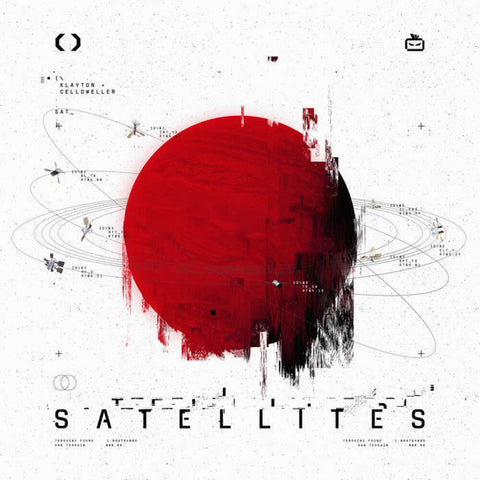 Celldweller - Satellites [Clear Vinyl] [Limited Edition] (Red)