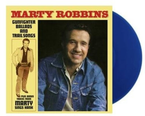 Marty Robbins - Gunfighter Ballads & Trail Songs - Ltd 180gm Transparent Blue Vinyl (Vinyl LP)