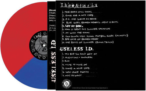 Ataris & Useless Id - Let It Burn - Red/blue Split (Vinyl LP)