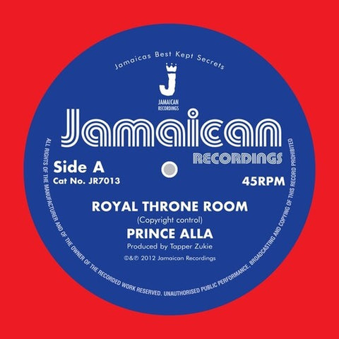 Prince Alla - Royal Throne Room/Hail Rastafari (Vinyl LP)
