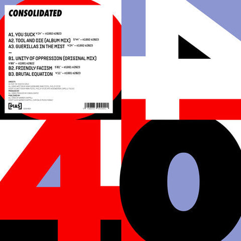 Consolidated - - PIAS 40 (Vinyl LP)