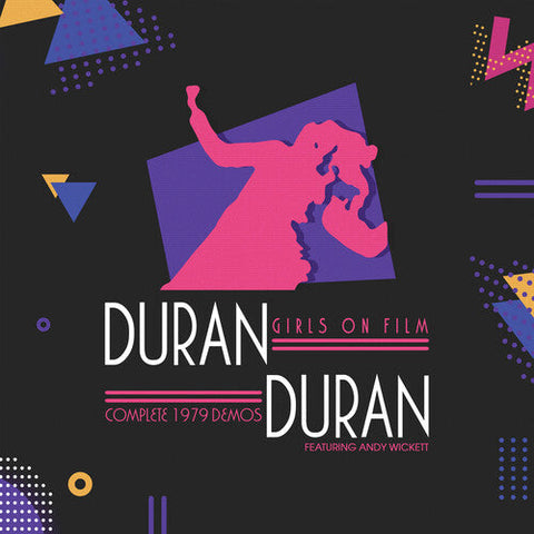 Duran Duran - Girls On Film - Complete 1979 Demos - BLUE W/PINK DOTS (Vinyl LP)