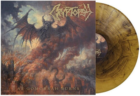 Cryptopsy - As Gomorrah Burns - Gold & Black Galaxy (Vinyl LP)