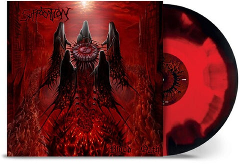 Suffocation - Blood Oath - Red/Black Corona (Vinyl LP)