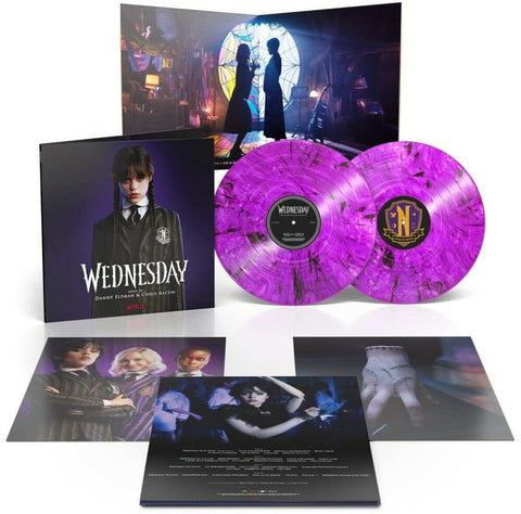 Danny Elfman & Chris Bacon - Wednesday [Purple Goth with Smokey Shadow 2LP]