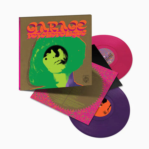 Garage Psychedelique: The Best Of Garage Psych & Pzyk Rock 1965-2019 / Various - Cerise & Purple Colored Vinyl (Vinyl LP)