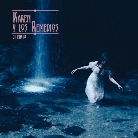 Karen Y Los Remedios - Silencio - Black & Blue Galaxy Effect (Blk) (Blue) [LP]