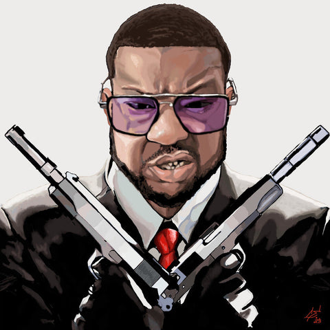 Da Buze Bruvaz Presents Clever One X Giallo Point - Gunz, Knivez And Nunchuckz [LP]