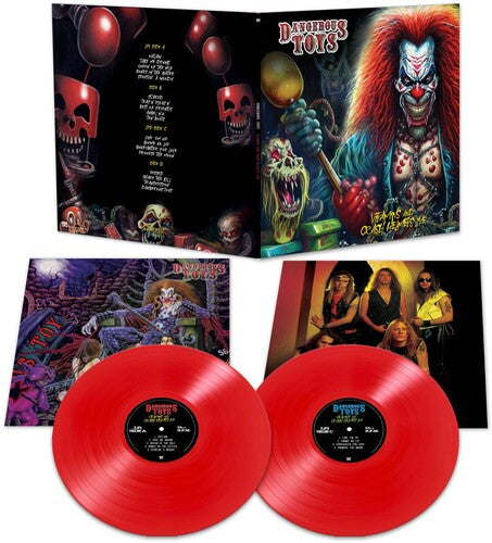 Dangerous Toys - Vitamins & Crash Helmets Live - Red (Vinyl LP)