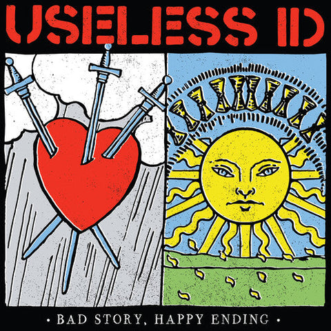 Useless ID - Bad Story, Happy Ending - Red/white Splatter (Vinyl LP)