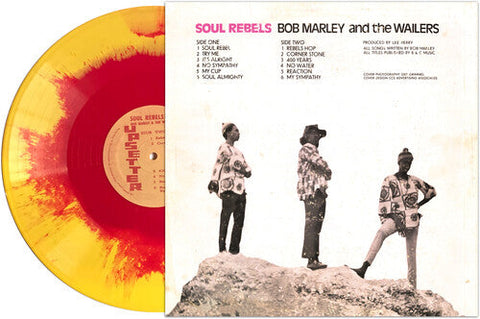Bob Marley - Soul Rebels Dub - YELLOW & RED HAZE (Vinyl LP)