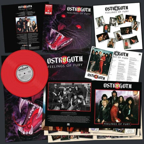 Ostrogoth - Feelings Of Fury - Red (Vinyl LP)
