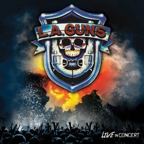 L.A. Guns - Live In Concert - Blue (Vinyl LP)
