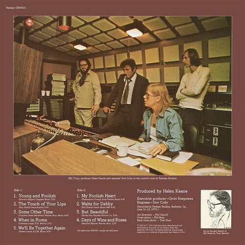 Tony Bennett - The Tony Bennett Bill Evans Album  (Original Jazz Classics Series) (Vinyl LP)