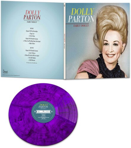 Dolly Parton - Early Dolly - Purple Marble (Vinyl LP)