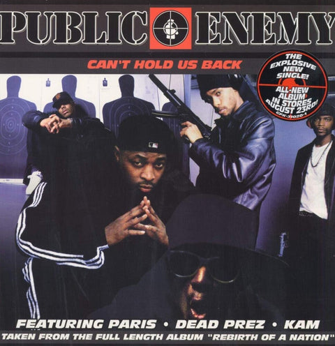 Public Enemy - Can't Hold Us Back (Blk) [12" Vinyl]
