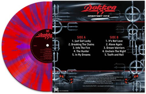 Dokken - Greatest Hits - RED/PURPLE SPLATTER (Vinyl LP)