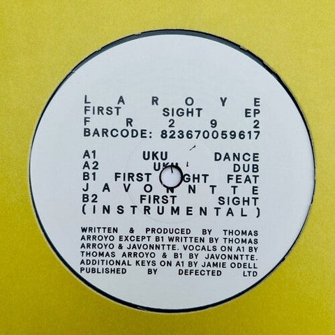 Laroye - First Sight (Vinyl LP)