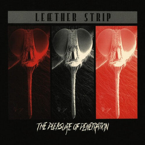 Leather Strip - Pleasure Of Penetration - Red (Vinyl LP)