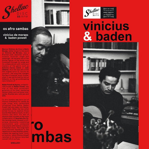 Vinicius Moraes  / Powell,Baden - Os Afro Sambas (Spa) [LP]