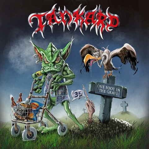 Tankard - One Foot In The Grave - Black/red/white (Vinyl LP)