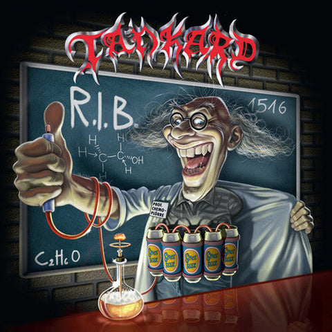 Tankard - R.i.b. - Red/white/black Splatter (Vinyl LP)