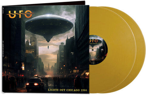 UFO - Lights Out Chicago 1980 - Gold (Vinyl LP)