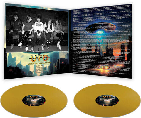 UFO - Lights Out Chicago 1980 - Gold (Vinyl LP)