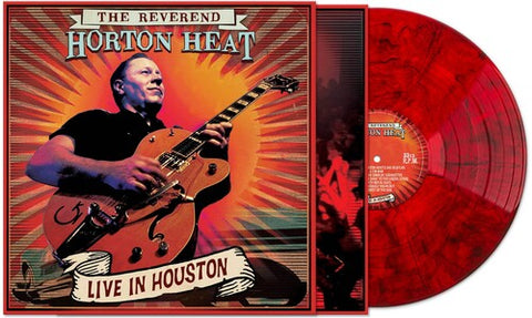 The Reverend Horton Heat - Live In Houston - Red Marble (Vinyl LP)