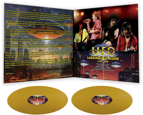 UFO - Landing In St. Louis - Live 1982 - Gold (Vinyl LP)