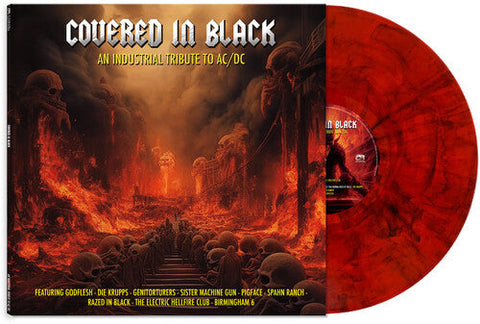 Various Artists - Covered In Black - An Industrial Tribute To AC/DC (Various Artists) (Vinyl LP)