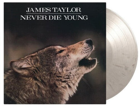 James Taylor - Never Die Young - Limited 180-Gram White & Black Marble Colored Vinyl (Vinyl LP)