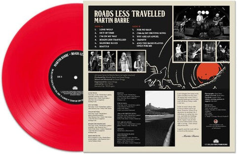 Martin Barre - Roads Less Travelled - Red (Vinyl LP)