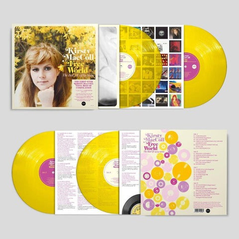 Kirsty MacColl - Free World: The Best Of Kirsty Maccoll 1979-2000 - 140-Gram Yellow Colored Vinyl (Vinyl LP)