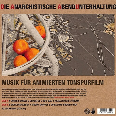 Die Anarchistische Abendunterhaltung (Daau) - Musik Fur Animierten Tonspurfilm (Vinyl LP)