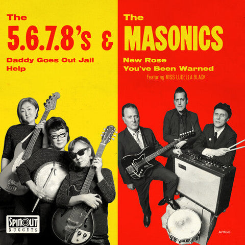 5.6.7.8's & the Masonics - Japan Tour (Vinyl LP)