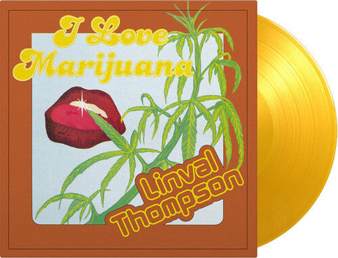 Linval Thompson - I Love Marijuana - Limited 180-Gram Translucent Yellow Colored Vinyl (Vinyl LP)