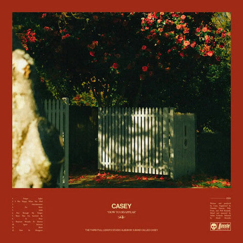 Casey - How To Disappear - Golden Pearl Marble Colored Vinyl (Vinyl LP)