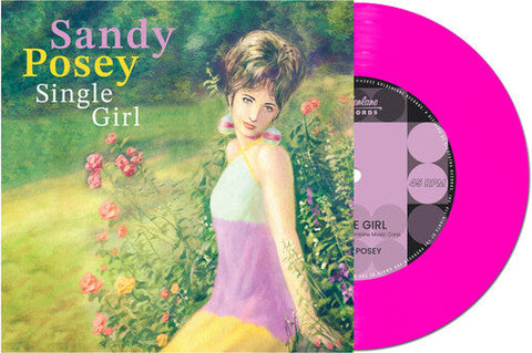 Sandy Posey - Single Girl - Pink (Vinyl LP)