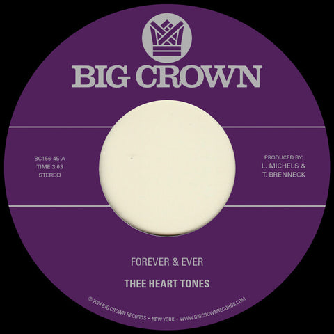 Thee Heart Tones - Forever & Ever B/W Sabor A Mi [7" Vinyl]