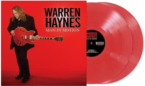 Warren Haynes - Man In Motion   Translucent Ruby 2 LP] (Vinyl LP)