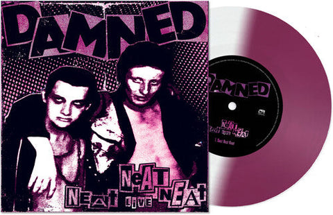 The Damned - Neat Neat Neat - Purple/white (Vinyl LP)